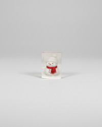 Red Scarf Snowman Block