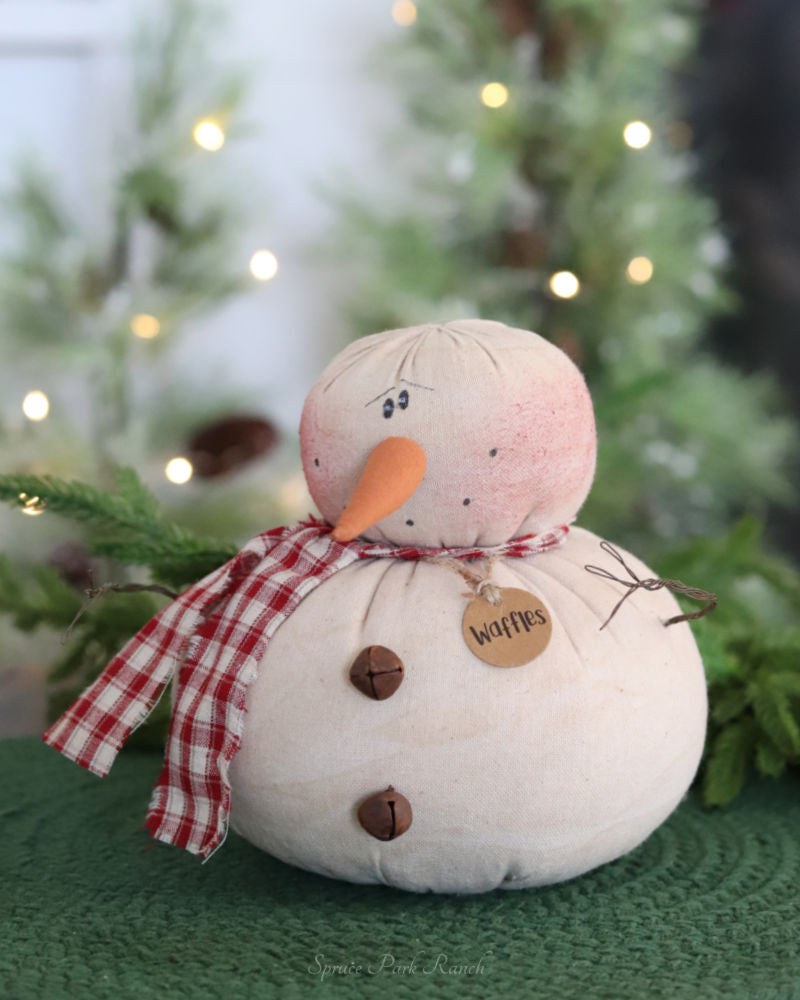 Waffles the Snowman