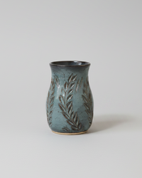 Wheat Design Mug Denim Blue