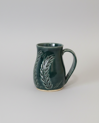Wheat Design Mug Green