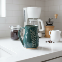 Wheat Design Mug Green