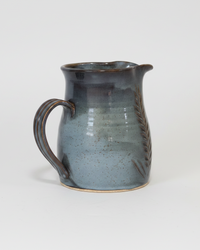 Wheat Design Pitcher Denim Blue Large