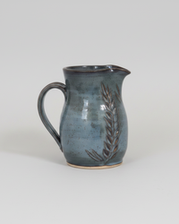 Wheat Design Pitcher Denim Blue Small