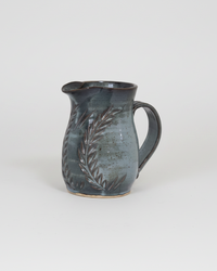 Wheat Design Pitcher Denim Blue Small