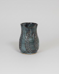 Wheat Design Pitcher Denim Blue Small
