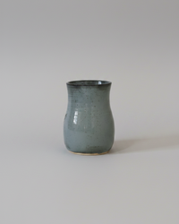 Wheat Design Vase Denim Blue