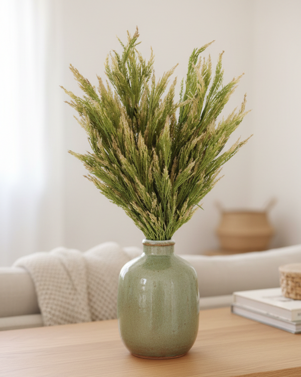 Green Wheat Bush 21"