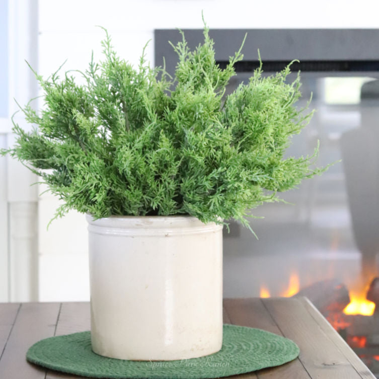 Northern White Cedar Greenery Collection Real Touch