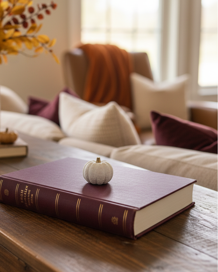 White Concrete Pumpkin