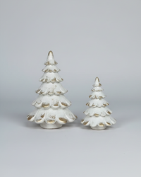 White Concrete Trees