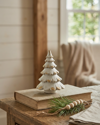 White Concrete Trees