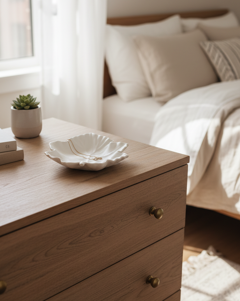 White Leaf Tray