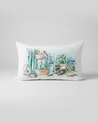 Country Garden Lumbar Pillow