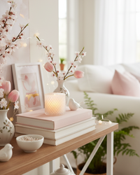 Textured Glass Tealight Holder