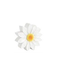 White Resin Daisy Block