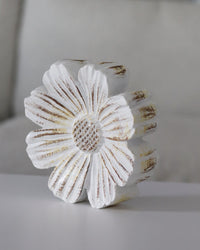 Wood Look Resin Flower