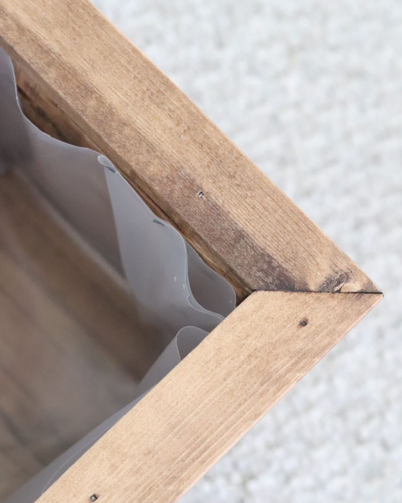 Natural Wood Planter Box