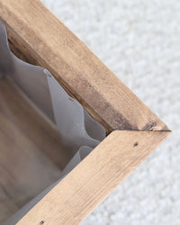 Natural Wood Planter Box