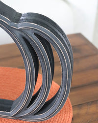 Black Wood Pumpkin Cutout