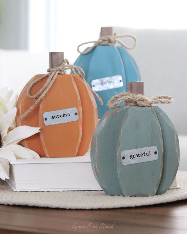 Chunky Harvest Pumpkin