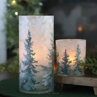 Woodland Pines Forest Candle Holder