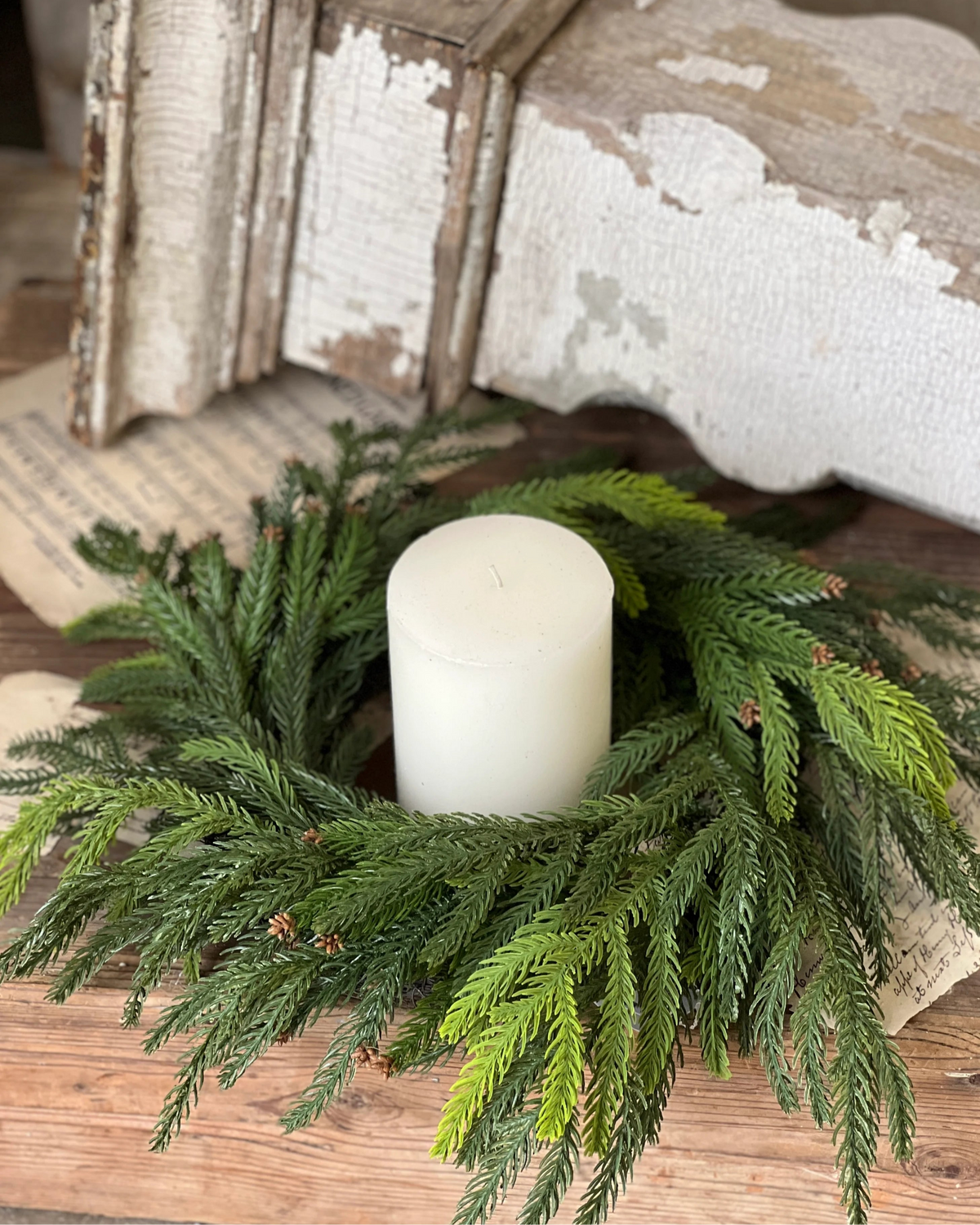 Norfolk Cascade Greenery Collection Soft Touch