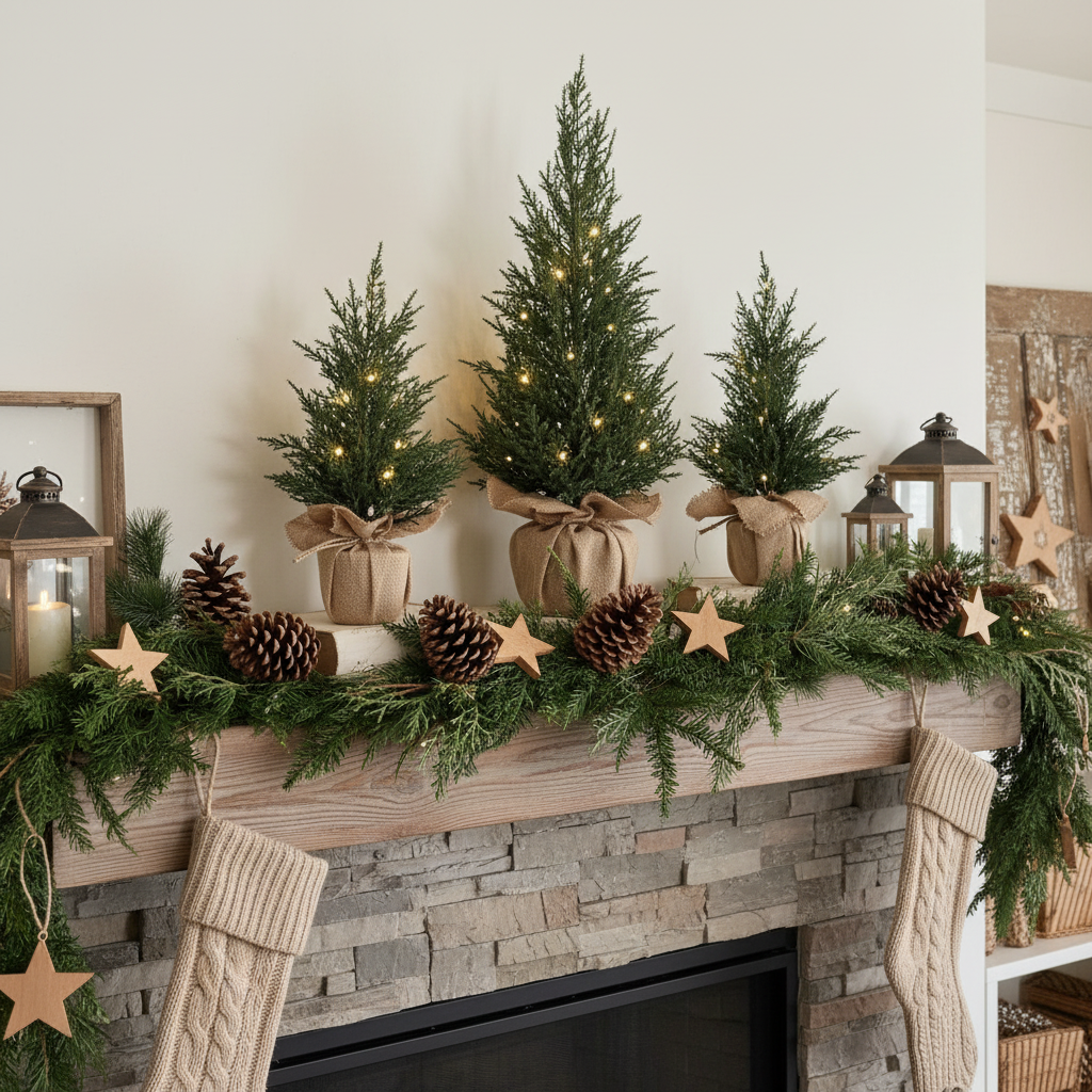 Starlit Cedar LED Tree