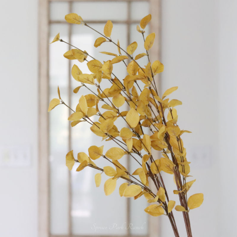 Light Yellow Eucalyptus Greenery Collection