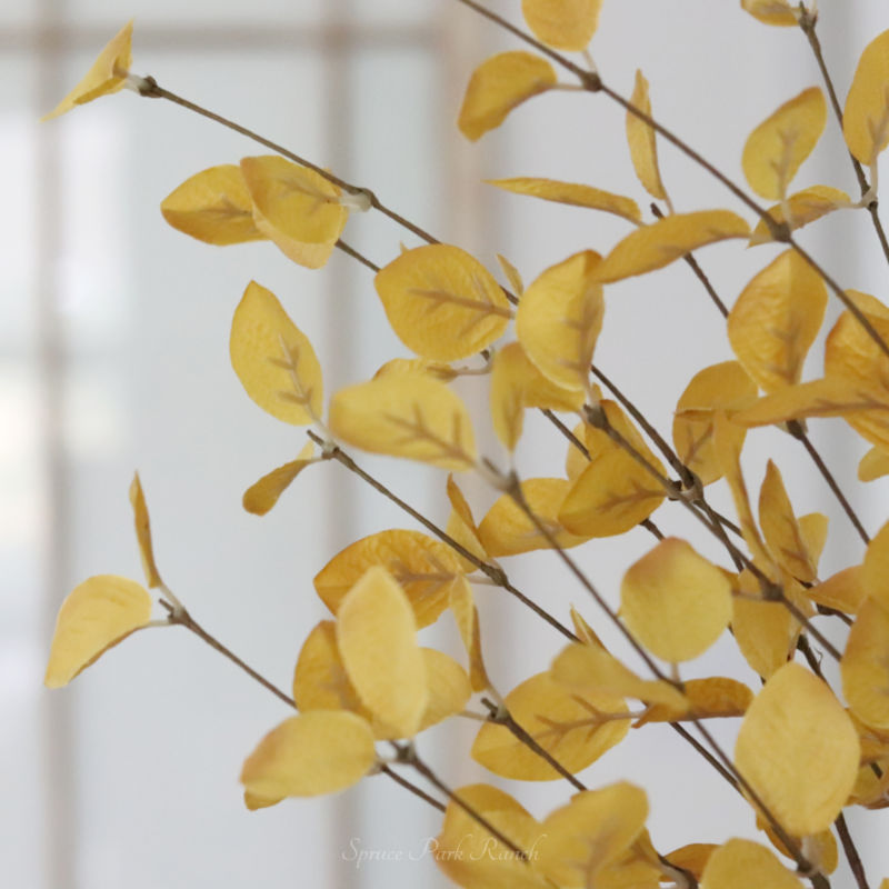 Light Yellow Eucalyptus Greenery Collection