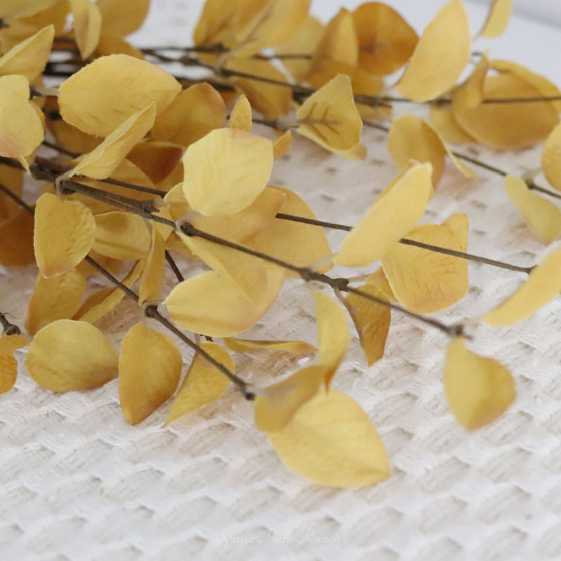 Light Yellow Eucalyptus Greenery Collection