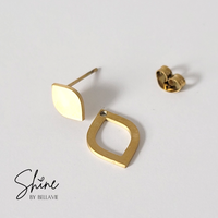Amari Two Piece Eye Earrings