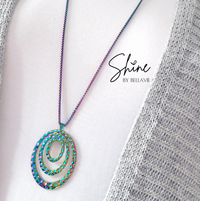 Amy ColourVida Oval Necklace