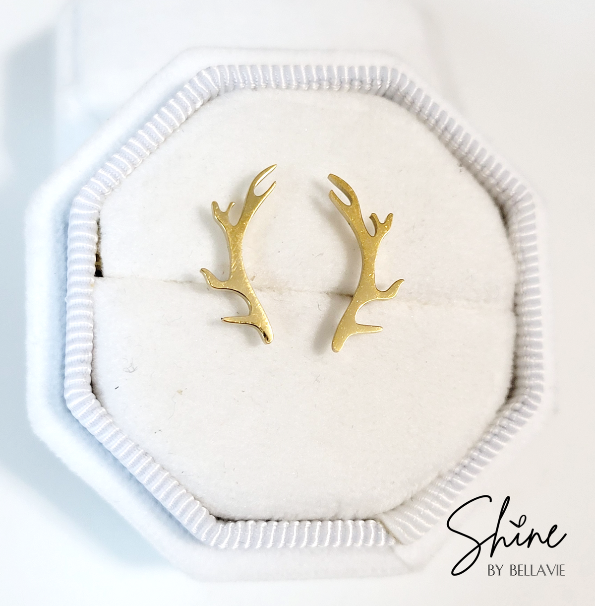 Antler Stud Earrings