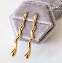 Benjamin Long Drip Earrings