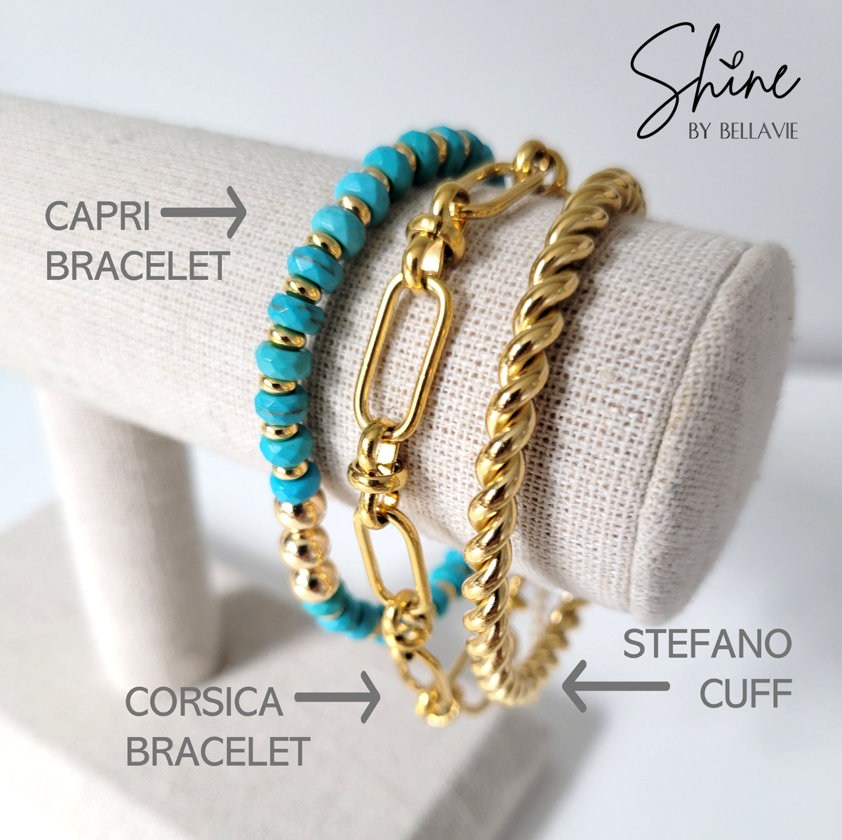 Stefano Twisted Rope Cuff Bracelet