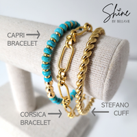 Stefano Twisted Rope Cuff Bracelet
