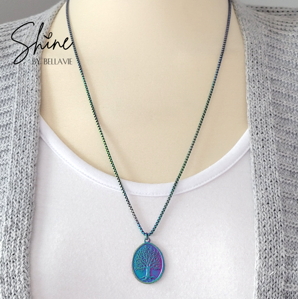 Trish ColourVida Tree Medallion Necklace