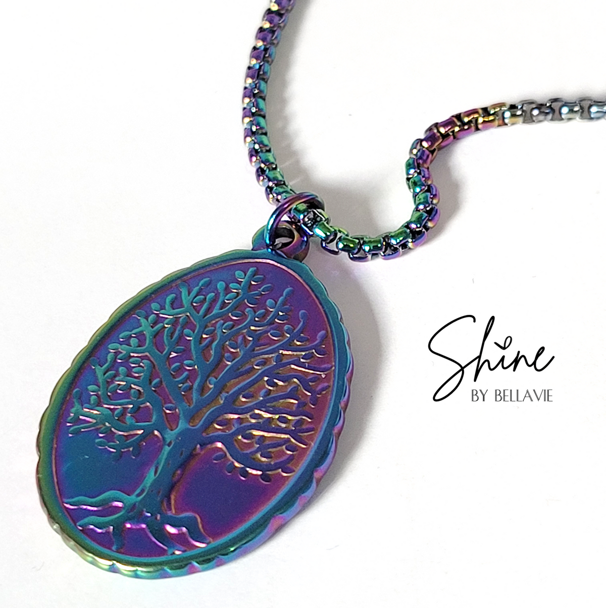 Trish ColourVida Tree Medallion Necklace