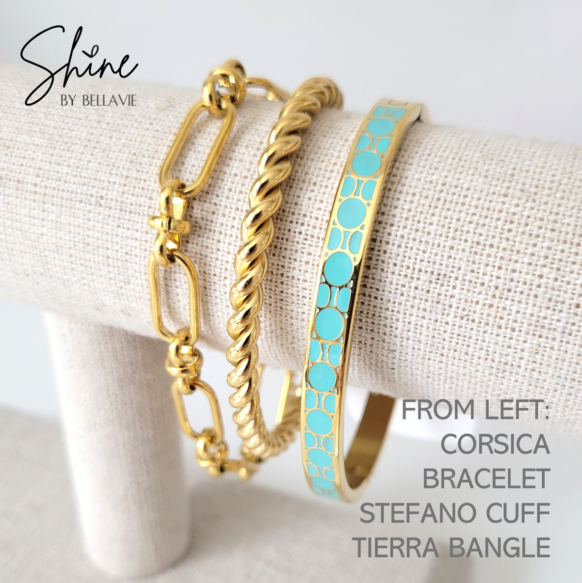 Stefano Twisted Rope Cuff Bracelet