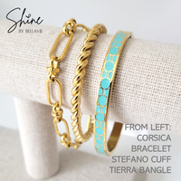 Stefano Twisted Rope Cuff Bracelet