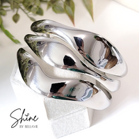 Cosenza Wave Cuff Bracelet
