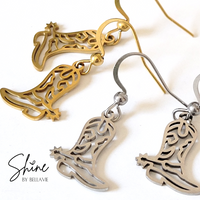 Cowboy Boot Earrings
