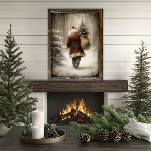 Evergreen Journey Canvas Print