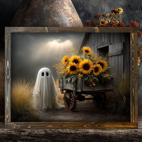 Phantom Petals Canvas Print