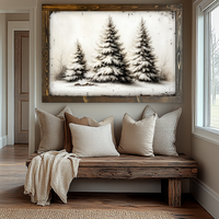 Trio of Stillness Canvas Print