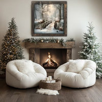 Frosted Passage Canvas Print