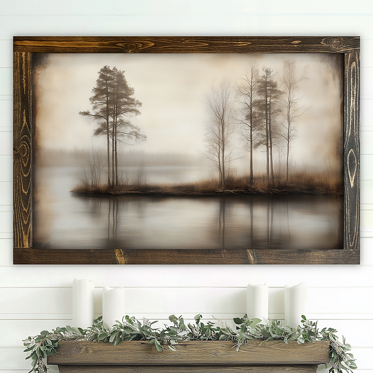 Reflected Hours Canvas Print
