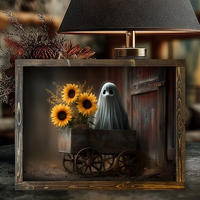 The Barnyard Boo Canvas Print