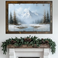 Frostlight Hollow Canvas Print