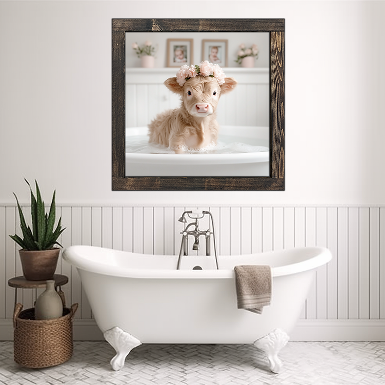 Bloom and Bathe Canvas Print
